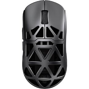 MCHOSE AX5 PRO MAX Wireless Gaming Mouse, 8KHz Polling Rate Focus PAW 3395 Optical Sensor - 26,000 DPI, 53g Lightweight - 170 Hr Battery, Magnesium Alloy Mice-White