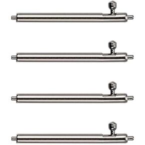 Yeejok 18mm Quick Release Pin Bars Watch Accessories, for Fossil Gen 6/5E 42mm/ Gen 4 Q Venture HR, Gen 3 Q Venture, Sport (41mm) smartwatch/Garmin vivoactive 4S 40mm/Venu 2S