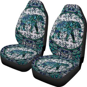 Aztec Horse Front Seat Cover for Car Durable Car Seat Protector for Men Soft Durable Car Accessories Protect Case Fit Sedan Truck SUV