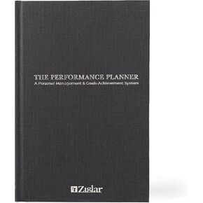 The Performance Planner | Leatherette Edition | By Zig Ziglar | Daily Planner Journal and For Daily Weekly Monthly and Yearly Goal Setting And Achieving