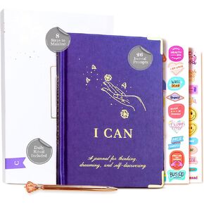 60-Day Transformative Manifestation Journal Set, Daily Affirmation and Gratitude Journal, Self Care, Five Minute Journal Sections, Vision Board Features, Perfect For Manifesting Your Dream
