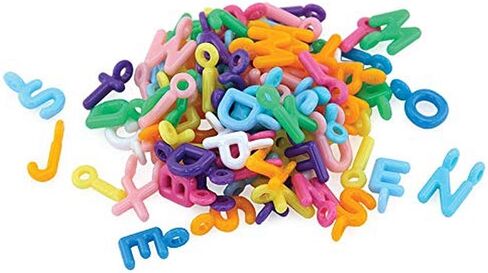 Hygloss Products 68060 ABC Beads & Charms 60 Charms, 60 Pieces in Saudi Arabia