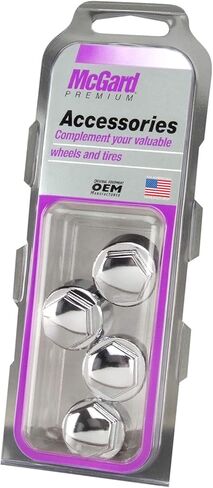 قبعات ماكجارد 70006 المصنوعة من النايلون الكروم - عبوة من 4 قطع in Kuwait