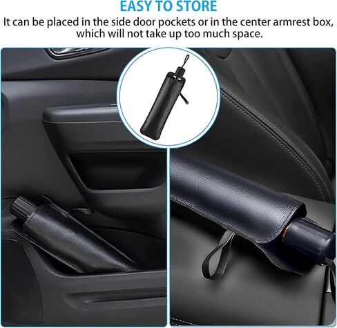 Car Windshield Sun Shade With 10 Shafts Car Sun Shade Windshield Car Front Windshield Sunshade Sun Shade UV Protector for Car Foldable Protector with 360° Rotation Soft Silicone Umbrella Handle in Saudi Arabia