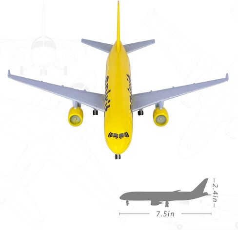Caskywing 1/300 Scale Planes Spirit 320 Model Plane for Adults Alloy Metal Planes Model Airplane Kit Collection Plane for Gifts in Saudi Arabia