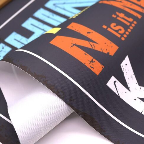 Classroom Poster Think Before You Speak Print Scroll Sign Educational Painting Motivational Home School Print Teaching Decor 15.7 x 27 inch (with Hanging Frame) in Kuwait