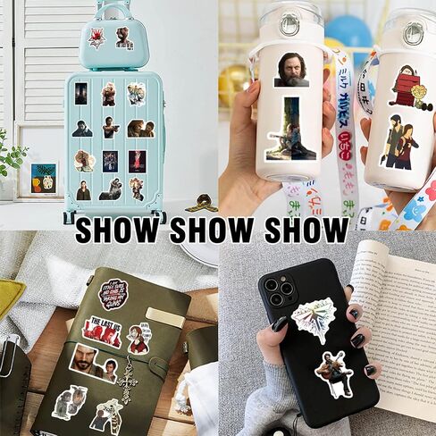 ملصقات Last of Us The Merchandise 110 قطعة مع معطرات الهواء Ellie، ملصق مقاوم للماء هدية لتزيين زجاجة المياه وملصق الكمبيوتر المحمول والسيارة والجيتار ولوح التزلج للأطفال والمراهقين والبالغين من محبي الألعاب in Kuwait