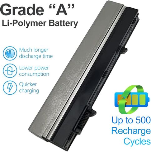 LQM® 11.1V 5200mAh بطارية كمبيوتر محمول جديدة لـ Dell Latitude E4300 E4310 0FX8X 312-0822 451-11495 453-10039 CP289 FM338 G805H HW898 XX337 YP463 in Kuwait