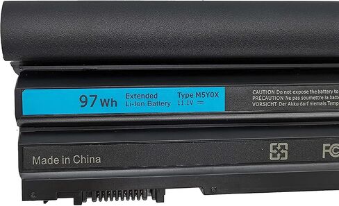 بطارية بديلة 11.1 فولت 97WH M5Y0X متوافقة مع Dell Latitude E5420 E5520 E5430 E5530 E6420 E6430 E6520 E6530 Inspiron 4420 5420 5425 7420 7520 4720 5720 Vostro 3460 3560 كمبيوتر محمول T54FJ in Kuwait