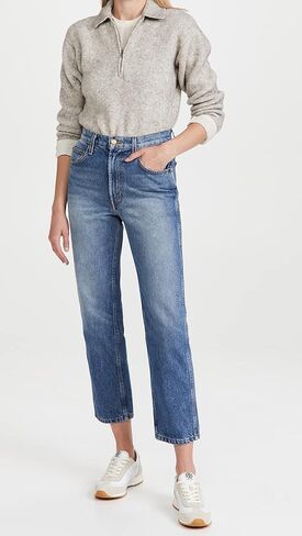 جينز لويس عالي الارتفاع للسيدات in Kuwait