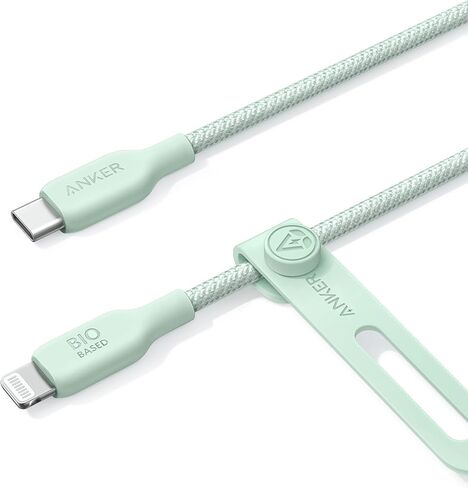 Anker USB-C to Lightning Charging Cable, 541 Organic Nylon Charging Cable (Phantom Black, 90 cm), MFi Certified, Fast Charging Cable for iPhone 14 Plus 14 14 Pro Max 13 13 Pro 12 11 X XS XR in Saudi Arabia