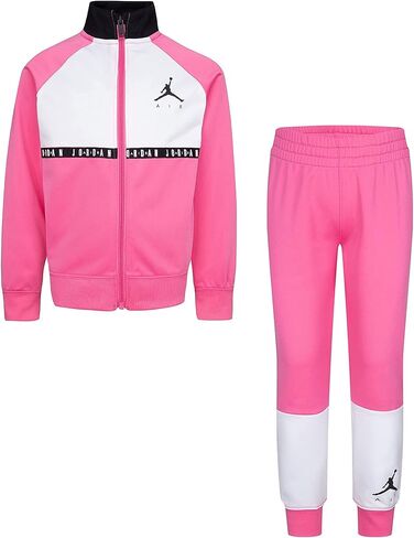 مجموعة التريكو Jumpman Air Blocked للفتيات من جوردن (الأطفال الصغار) Pinksicle 6X Little Kids in Saudi Arabia