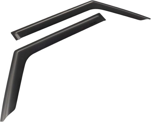 Rugged Ridge | Window Visors, Matte Black | 11349.16 | Fits 2018-2024 Jeep Wrangler JL 2-Door in Saudi Arabia