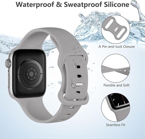 Lenrao Sport Band Compatible with Apple Watch Band for Men Women in Saudi Arabia