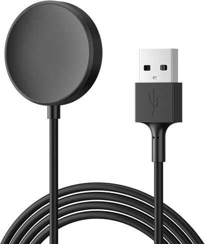 كابل شاحن Meliya لساعة Samsung Galaxy Watch 5/5 Pro/Watch 4/4 Classic/Watch 3/Active 2، كابل حامل حامل شحن USB بديل لشاحن ساعة Samsung Galaxy (3.3 قدم) in Kuwait