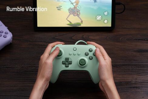 8Bitdo Ultimate C Wired Controller with Trobo Function and Rumble Vibration for PC Windows, Android, Steam Deck & Raspberry Pi (Lilac Purple) in Saudi Arabia