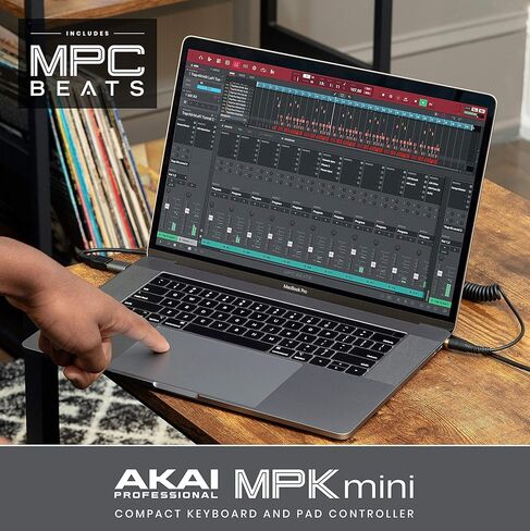 وحدة تحكم لوحة المفاتيح Akai MPK Mini MK3 - أبيض in Saudi Arabia