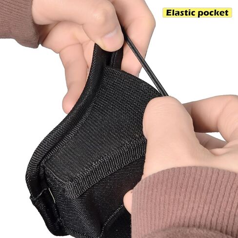 Universal Radio Chest Nylon Holder, Walkie-Talkie Holster Bag for Baofeng UV5R Retevis Kenwood Motorola Talkabout Yaesu Midland CB Radio in Saudi Arabia