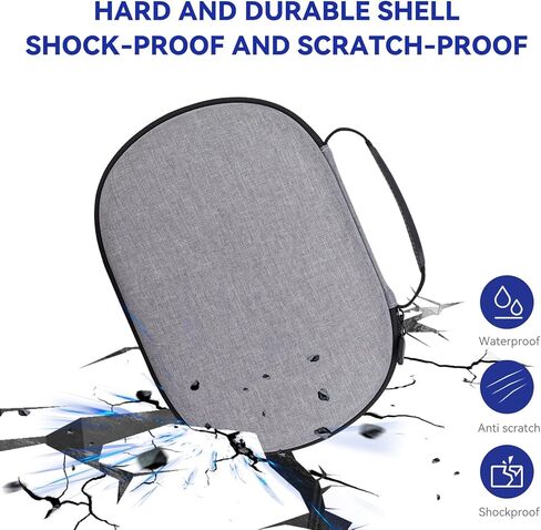 حقيبة حمل متوافقة مع سماعات Apple Vision Pro VR وملحقات وحدات التحكم باللمس، وحقيبة صلبة للسفر والتخزين in Kuwait