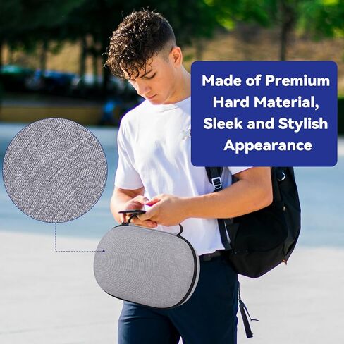 حقيبة حمل متوافقة مع سماعات Apple Vision Pro VR وملحقات وحدات التحكم باللمس، وحقيبة صلبة للسفر والتخزين in Kuwait