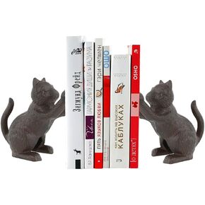 Horse Decorative Bookend Vintage Cast Iron Decor Heavy Book Ends Door Stop Unique Horse Head Status Home Decor,Ideal for Reading Room Living Library Office Shelf Desk Decor in Saudi Arabia