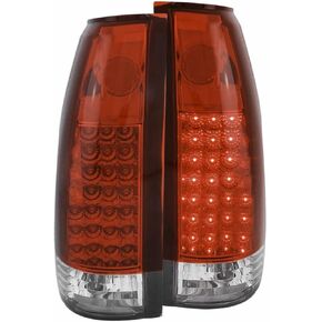 Tail Light Assembly White Red Clear Set Lens for Tahoe 1995-1999,for Blazer 1992-1993,for Yukon 1992-1999,for C/K 1500/2500 Suburban 1992-1999,for Escalade 1999-2000 311004 in Saudi Arabia