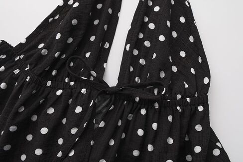 Women's Y2K Cute Summer Leopard Print Halter Top Sexy Tie Front Backless Ruffle Beach Crop Going Out Tops for Women in Kuwait