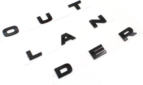 Hood Emblem Gloss Black Planting متوافق مع 2022-2025 Outlander (Gloss Black) in Kuwait