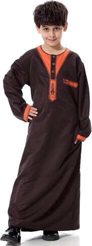 الأولاد المسلمين Kaftan الأطفال الإسلامية الإسلامية للأولاد المسلمين اللباس العربي ثوبي رمضان عيد دبي كرات الصلاة in Kuwait