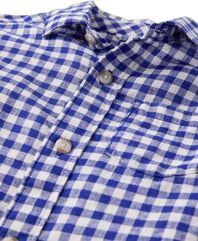 Gymboree Boys and Toddler Long Sleeve Button Up Shirts, Country White, 2T in Saudi Arabia