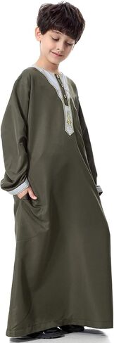 الأولاد المسلمين ثوب الفستان العربي للأولاد مسلم كرمانا رامضان عيد الاطفال in Saudi Arabia