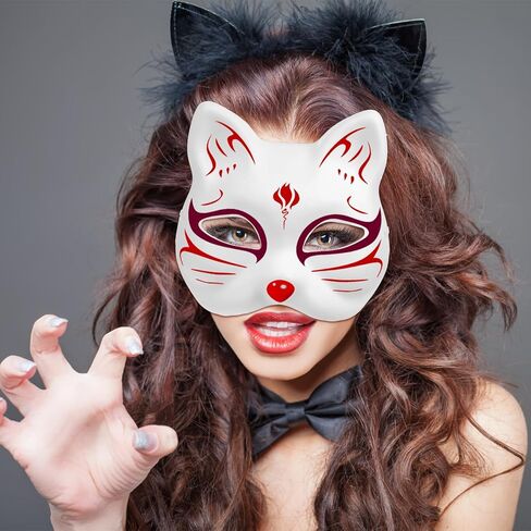 قناع تنكري أبيض فارغ للنساء DIY قابلة للطلاء إيرل الفراشات الورق قناع الوجه لوزارة Mardi Gras Dance Halloween Party Craft 15pcs in Saudi Arabia
