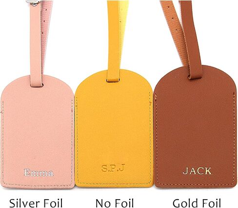 Luggage Tag ID Label Tags Travel Essentials Name Tags for Suitcases and Bags（12colors） in Kuwait