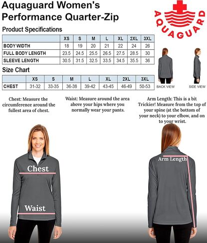 AquaGuard Women's Tm36-tt31w-zone Performance Quarter-Zip in Kuwait