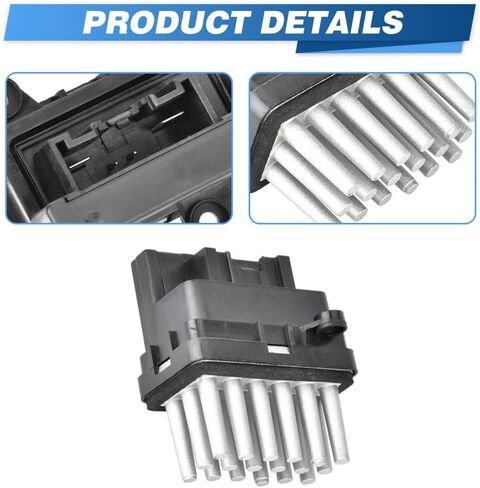HVAC Heater Fan Blower Motor Resistor Compatible with Ford Fiesta VI 1.25 2008 Onwards, HVAC Control Module Compatible with Ford Fiesta VI 1.4 TDCi 2009 Onwards, 1433503, 1847910, 1pc 4pins in Saudi Arabia