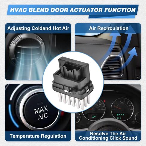HVAC Heater Fan Blower Motor Resistor Compatible with Ford Fiesta VI 1.25 2008 Onwards, HVAC Control Module Compatible with Ford Fiesta VI 1.4 TDCi 2009 Onwards, 1433503, 1847910, 1pc 4pins in Saudi Arabia