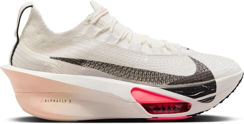 Nike Alphafly 3 Women's Road Racing Shoes (FD8315-103 ، Sail/Crimson Tint/Guava Ice/Black) 10 in Saudi Arabia