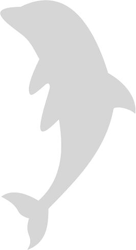 aqxreight Cute Dolphins Shaped Mirror W Sticker Removable Background DIY Kids Room Home DecorationSilver W StickerMirror W StickerW DecalDIY W ArtW DecorBackground Decor Mirror W Sticker in Saudi Arabia