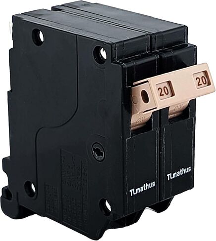 قابس قاطع دائرة 2 قطب 30 أمبير على قاطع دائرة مصغر قياسي، حماية مغناطيسية حرارية، 10KA 120/240 فولت، متوافق مع مراكز تحميل مطرقة كاتلر in Kuwait