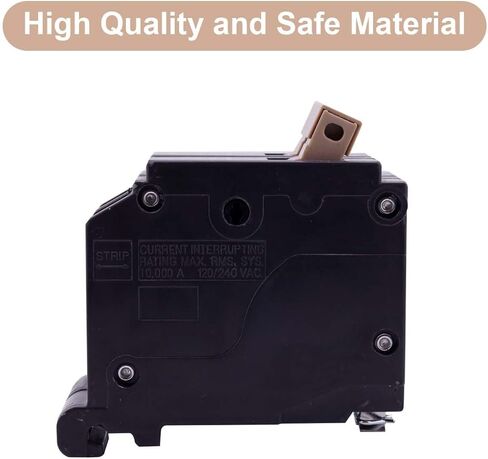 قابس قاطع دائرة 2 قطب 30 أمبير على قاطع دائرة مصغر قياسي، حماية مغناطيسية حرارية، 10KA 120/240 فولت، متوافق مع مراكز تحميل مطرقة كاتلر in Kuwait