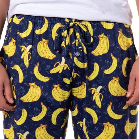 intimo pjammy رجال الموز الذين يقذفون بنطال بيجاما طباعة للنوم للبالغين in Saudi Arabia