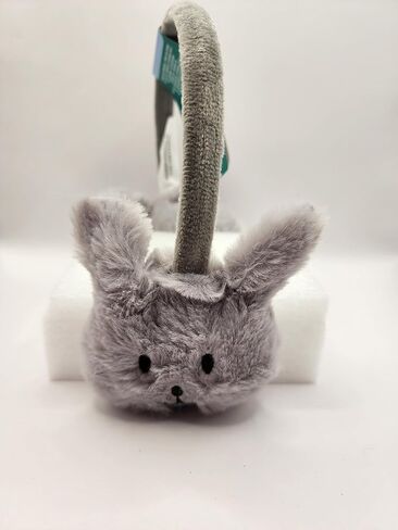 NB Gray Bunny Rabbit Children's Size Ear Muffs Headband Warm Winter Christmas Photos in Saudi Arabia