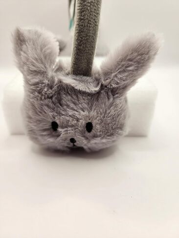 NB Gray Bunny Rabbit Children's Size Ear Muffs Headband Warm Winter Christmas Photos in Saudi Arabia