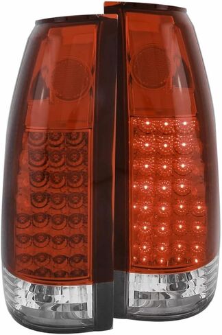 Tail Light Assembly White Red Clear Set Lens for Tahoe 1995-1999 ، for Blazer 1992-1993 ، for Yukon 1992-1999 ، for C/K 1500/2500 Suburban 1992-1999 ، for Escalade 1999-2000 311004 in Saudi Arabia