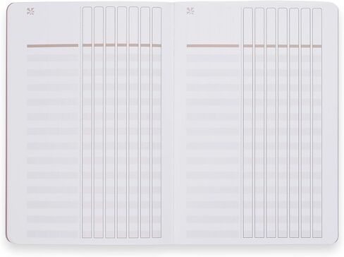 Erin Condren Designer Petite Journal Checklists - Multicolored Hexagon Design Theme. Great for Tracking Daily and Weekly Lists with Blank Customizable Fields in Saudi Arabia