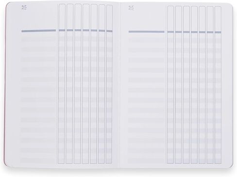 Erin Condren Designer Petite Journal Checklists - Multicolored Hexagon Design Theme. Great for Tracking Daily and Weekly Lists with Blank Customizable Fields in Saudi Arabia