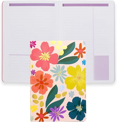 Erin Condren Designer Petite Journal Checklists - Multicolored Hexagon Design Theme. Great for Tracking Daily and Weekly Lists with Blank Customizable Fields in Saudi Arabia