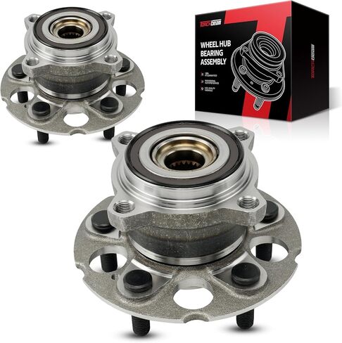 Torchbeam 512501 زوج محمل محمل العجلة الأمامية لعام 2012-2016 CR-V ، 2013-2015 RDX 5 LUGS W/ABS in Saudi Arabia
