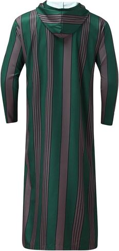 Caftans للرجال الأكمام الطويلة Kaftan Thobe Men Thobe مع جيب كبير وطويل القامة القصان المسلمين الرجال Thobe in Saudi Arabia