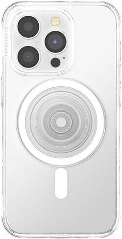 مقبض هاتف دائري نباتي من PopSockets متوافق مع MagSafe، يتضمن حلقة محول، حامل هاتف، صديق للبيئة، متوافق مع الشحن اللاسلكي - Aura in Kuwait
